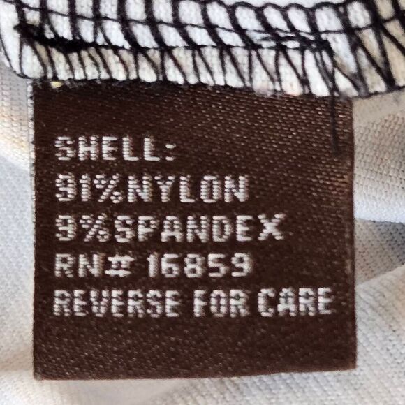 J. McLaughlin Womens Geometric Chain Print 3/4 Sleeve Tunic Blouse Black Medium - Picture 6 of 11